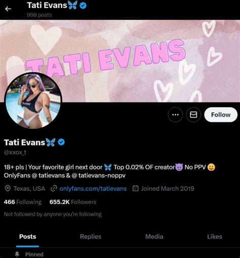 tati evans leaked onlyfans|Tati Evans FULL ONLYFANS MEGA